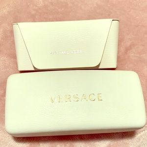 Versace and Michael Kors sunglass cases